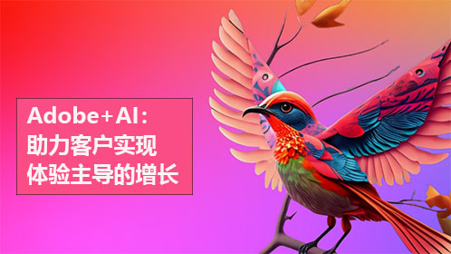 Adobe+AI：助力客户实现体验主导的增长